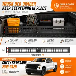 Truck Bed Divider, Cargo Organizer… — Photo 2