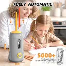 deli Electric Pencil Sharpener, Fully… — Photo 2