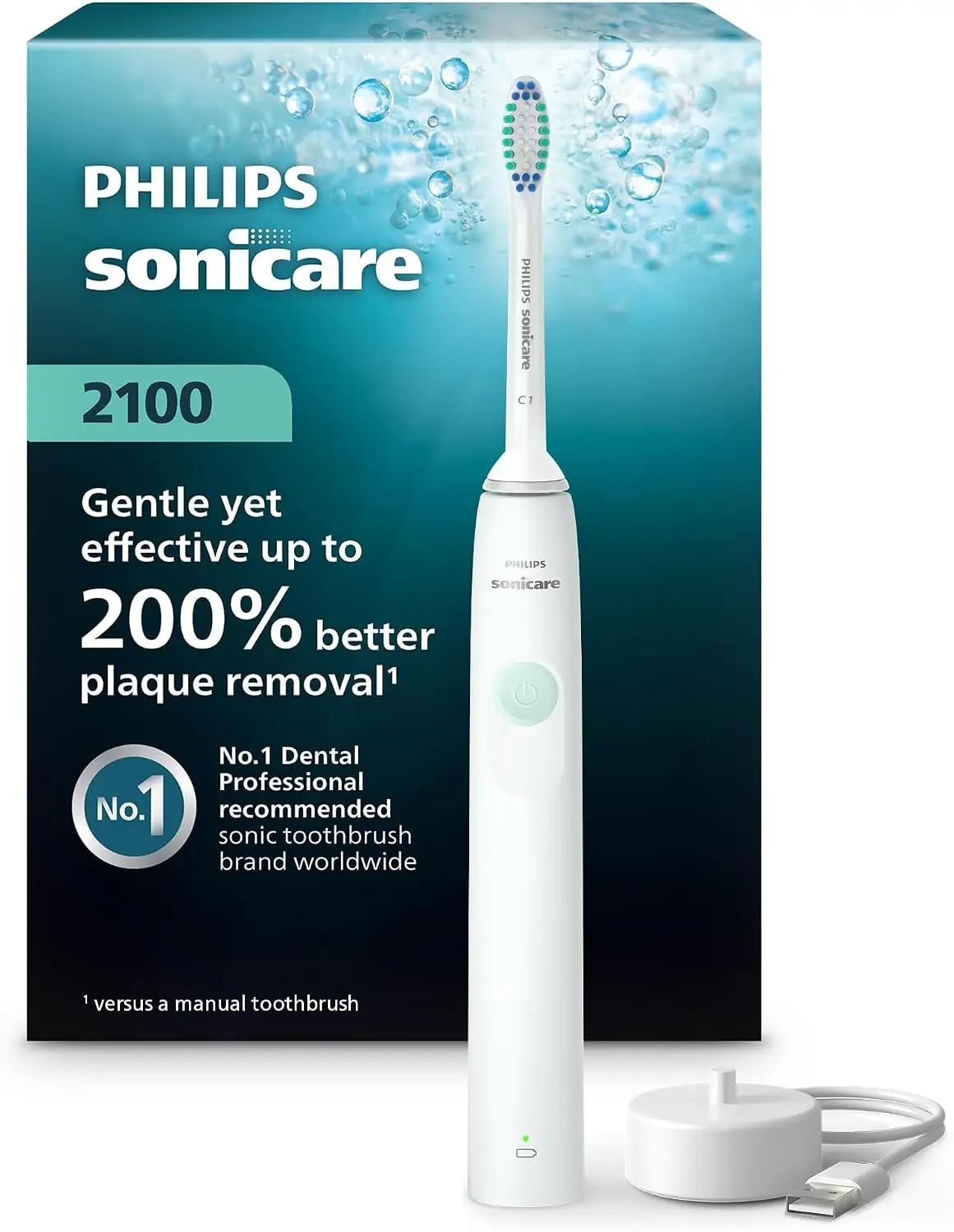 PHILIPS Sonicare 2100 Rechargeable Electric… — Photo 1