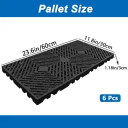 Plastic Pallets, Lightweight Moisture-Proof Floor… — Photo 2