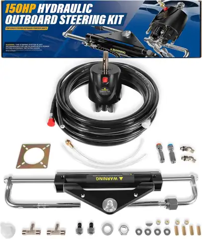 150HP Hydraulic Outboard Steering Kit… — Photo 1