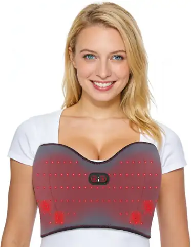 Cordless Breast Massager Heating Pad… — Photo 1