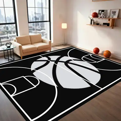 Basketball Rug for Boys Bedroom… — Photo 1