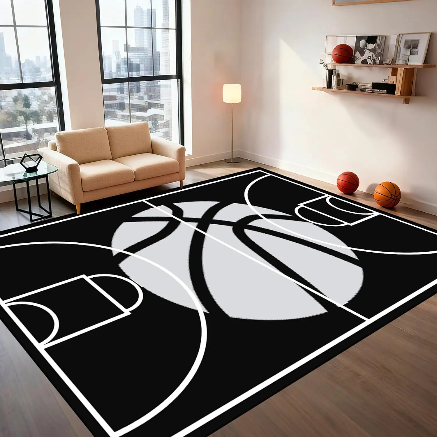 Basketball Rug for Boys Bedroom… — Photo 1