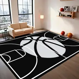 Basketball Rug for Boys Bedroom… — Photo 1
