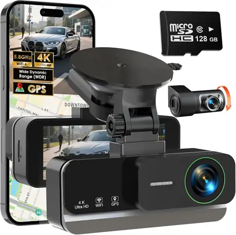 4K+4K Dash Cam Front &… — Photo 1