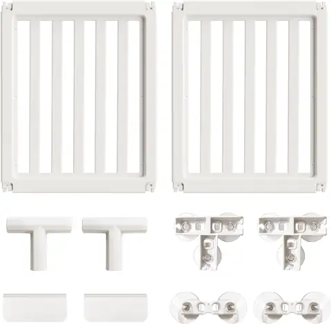 Dog Playpen Indoor,Puppy Playpen,White 23.6"… — Photo 1