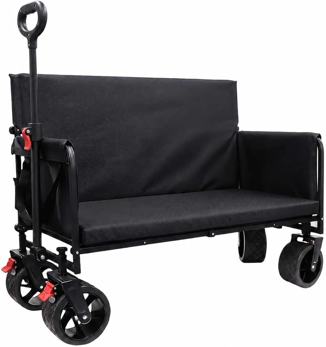 Collapsible Foldable Wagon Cart with… — Photo 1