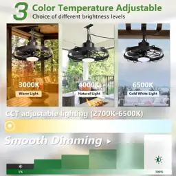 Niitawm 20" Outdoor Ceiling Fan… — Photo 2