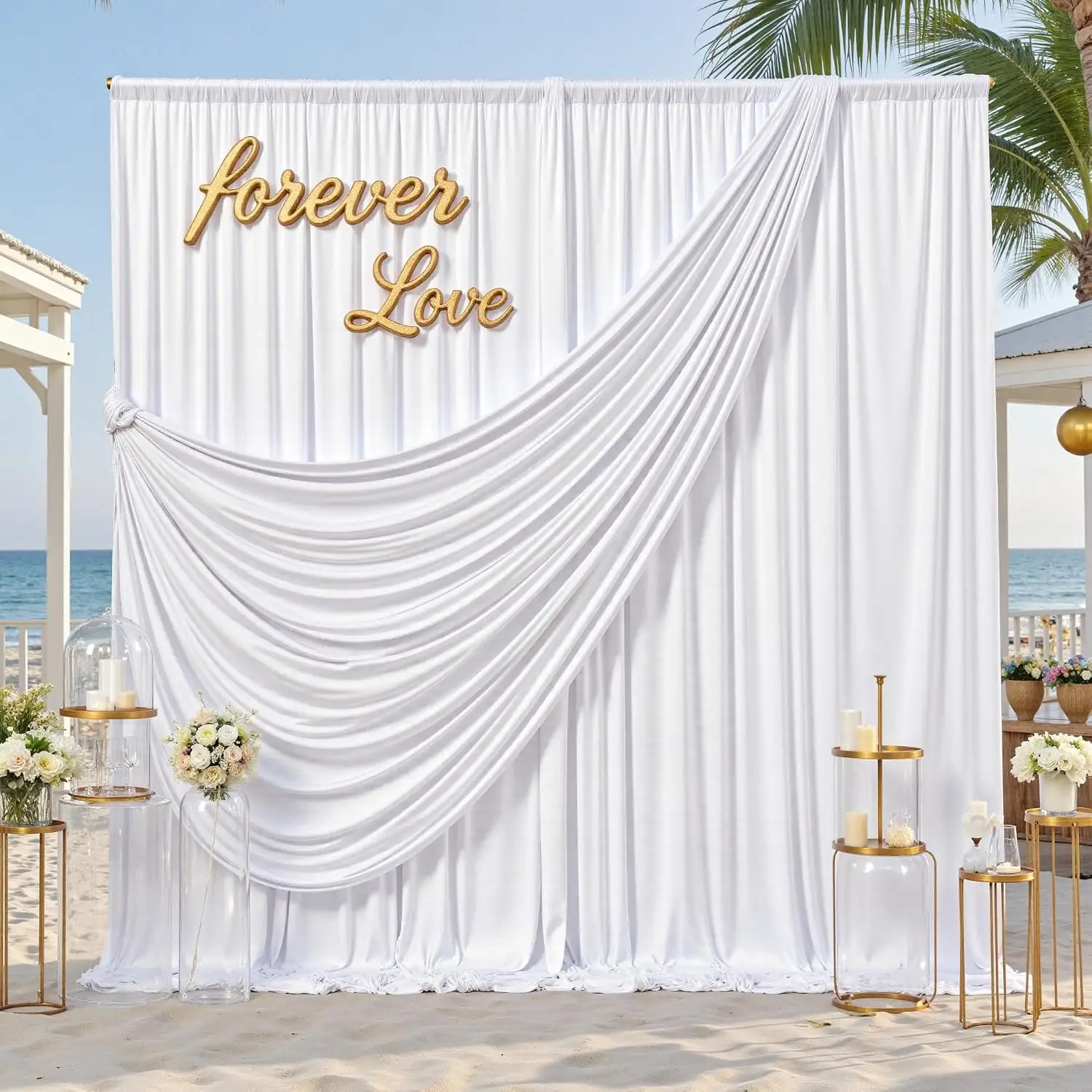 60x10FT White Photo Backdrop -… — Photo 1