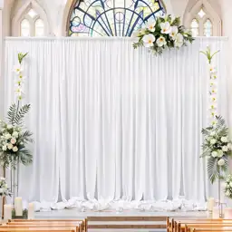 60x10FT White Photo Backdrop -… — Photo 2