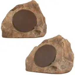 Homewell Outdoor Rock Speaker Solar-Powered… — Photo 1