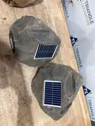 Homewell Outdoor Rock Speaker Solar-Powered… — Photo 4