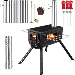 AVOFOREST Tent Stove with Tall… — Photo 1