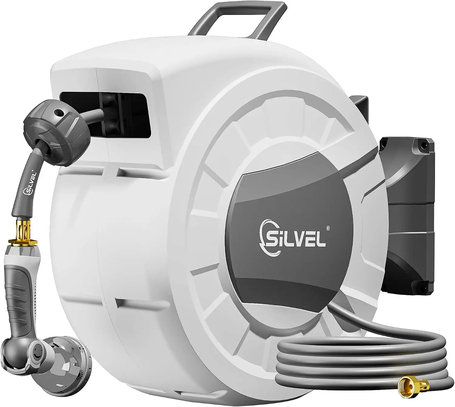 Retractable Garden Hose Reel 1/2"… — Photo 1