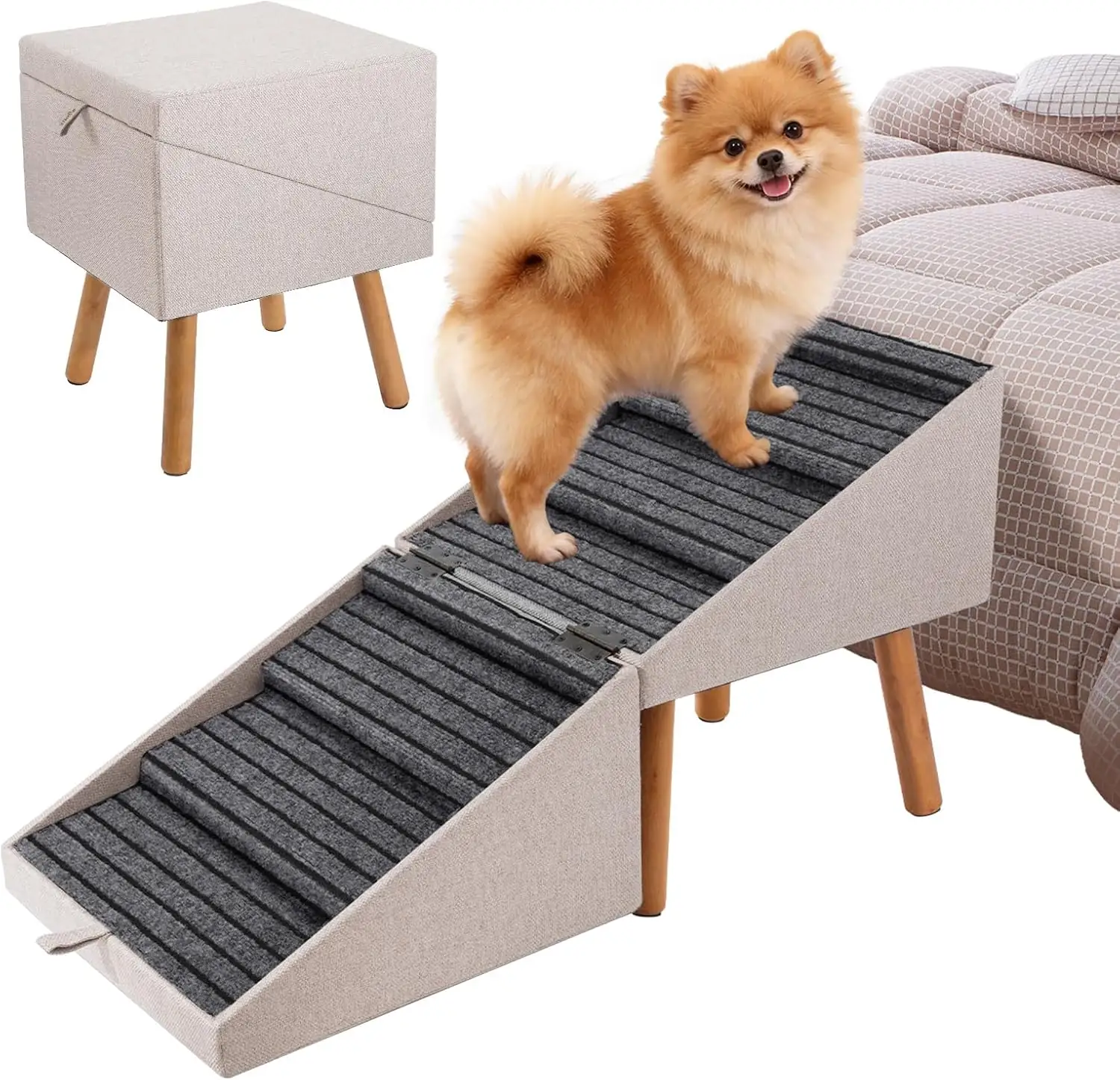 Split Ottoman Dog Ramp for… — Photo 1
