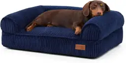 FUKUMARU Dog Couch Bed, Corduroy… — Photo 1