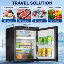 1.77 Cu.Ft Portable Refrigerator with… — Photo 2