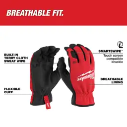 Milwaukee Unisex Work Gloves Black/Red… — Photo 2