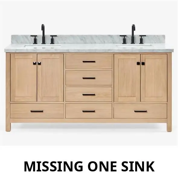Ariel Cambridge 73-Inch Rectangle Sink… — Photo 1