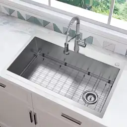 Zero Radius Drop-In/Undermount 16G Stainless… — Photo 2