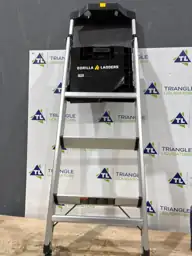 3-Step Aluminum Step Stool Ladder,… — Photo 3