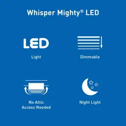 Panasonic Whisper Mighty LED Pick-A-Flow… — Photo 2