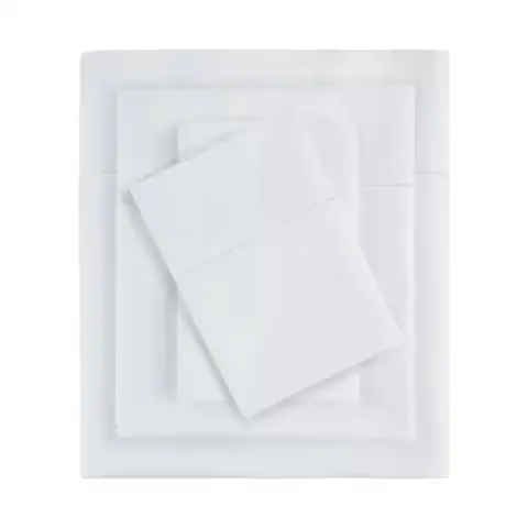 600 Thread Count 7-Piece White… — Photo 1