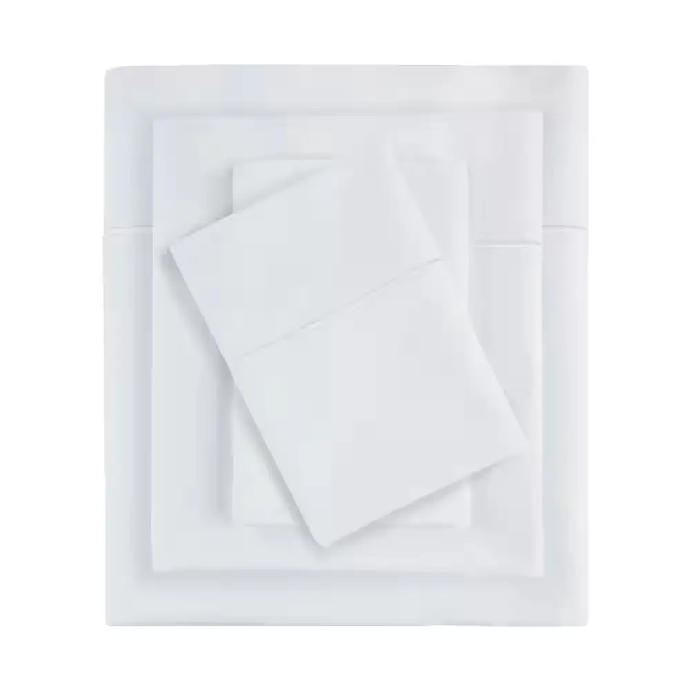 600 Thread Count 7-Piece White… — Photo 1