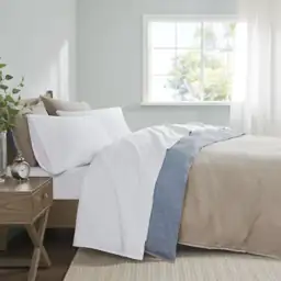 600 Thread Count 7-Piece White… — Photo 2
