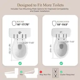 GAICOM Electric Bidet Toilet Seat… — Photo 2