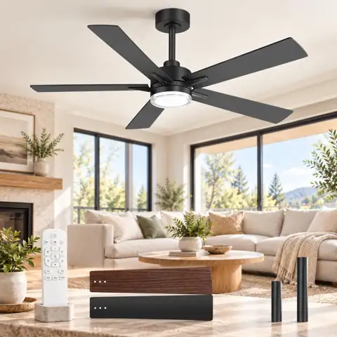 52 Inch Ceiling Fan with… — Photo 1