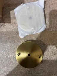 Gold Battery Operated Wall Sconce… — Photo 4