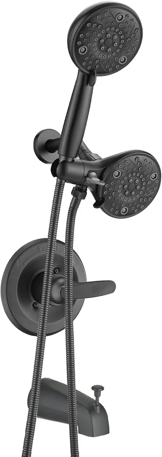 5" Dual Shower Faucet Compatible… — Photo 1