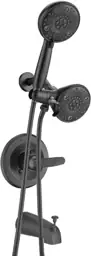 5" Dual Shower Faucet Compatible… — Photo 1