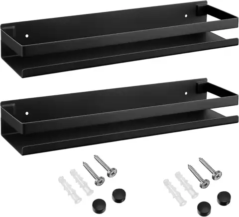 Lallisa 2-Piece Stainless Steel Wall… — Photo 1
