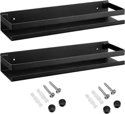 Lallisa 2-Piece Stainless Steel Wall… — Photo 1