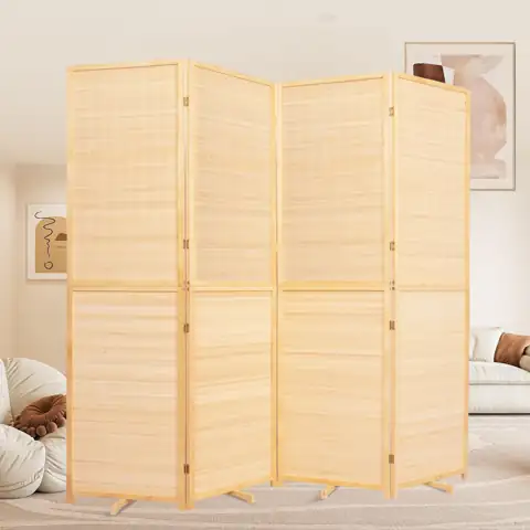 Room Divider Folding Privacy Screens,Hand-Made… — Photo 1