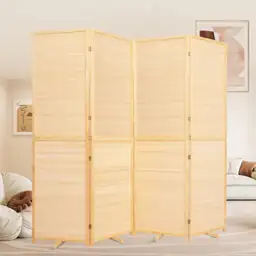 Room Divider Folding Privacy Screens,Hand-Made… — Photo 1
