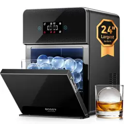 ecozy 2.4" Clear Ice Ball… — Photo 1