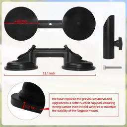 Flag Pole Mount for Car/RVs,… — Photo 2