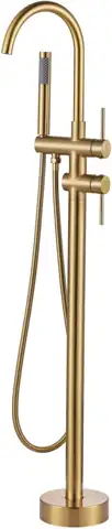 ALEASHA Freestanding Brass Tub Filler… — Photo 1