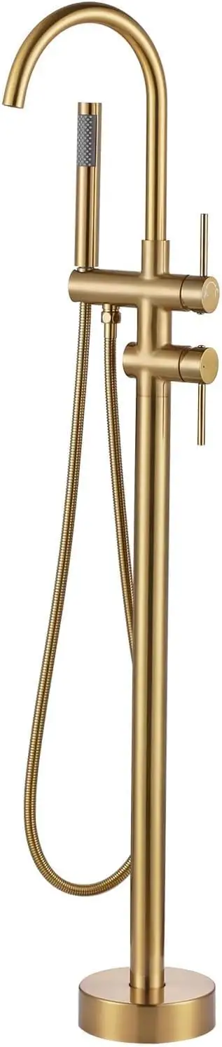 ALEASHA Freestanding Brass Tub Filler… — Photo 1