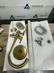 ALEASHA Freestanding Brass Tub Filler… — Photo 4