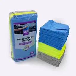 Multi-Purpose Microfiber Cleaning Towels 25PK — Photo 2