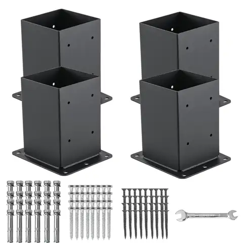4x4 Post Base 4 Pcs,… — Photo 1
