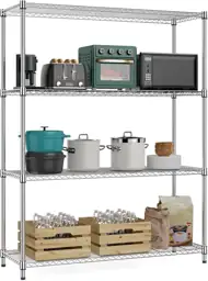 M MZG 5-Shelf Wire Shelving,… — Photo 1