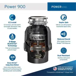 InSinkErator Power 900 3/4 HP… — Photo 2