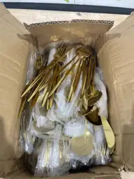 Berglander Gold Wedding Silverware Set… — Photo 3