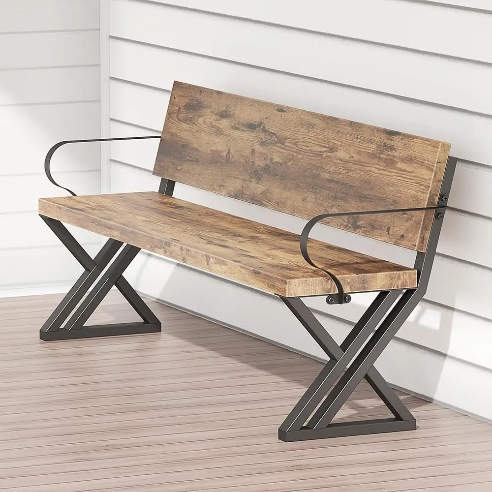 16" Metal Bench Legs with… — Photo 1